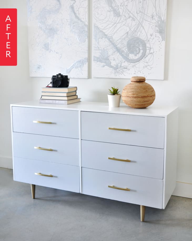 Before & After Freshening Up a Free Dresser Apartment Therapy