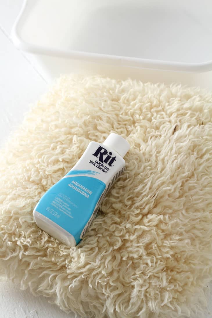 How to Dye a Sheepskin Photo Tutorial Apartment Therapy