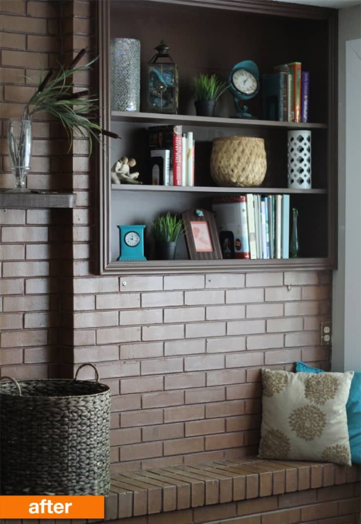 Before & After A Quick & Simple Update for an Outdated Bookcase