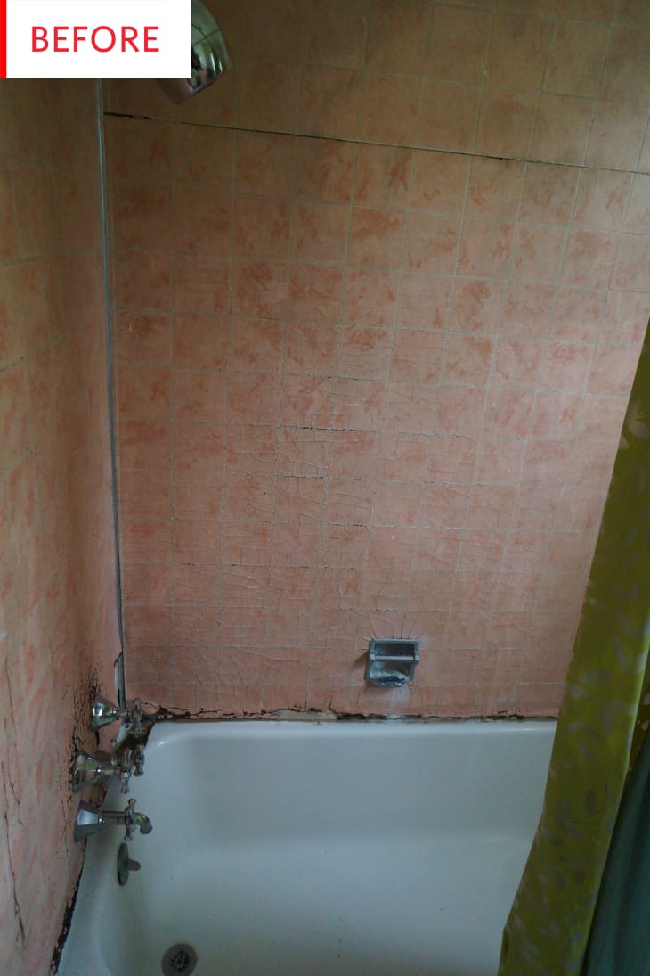Mold Removal - Bathroom Remodel Before After | Apartment Therapy