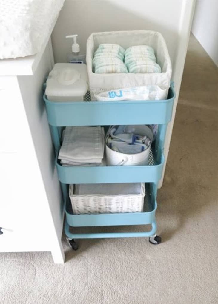 How To Use the IKEA RÅSKOG Cart in Every Room of the House | Apartment ...