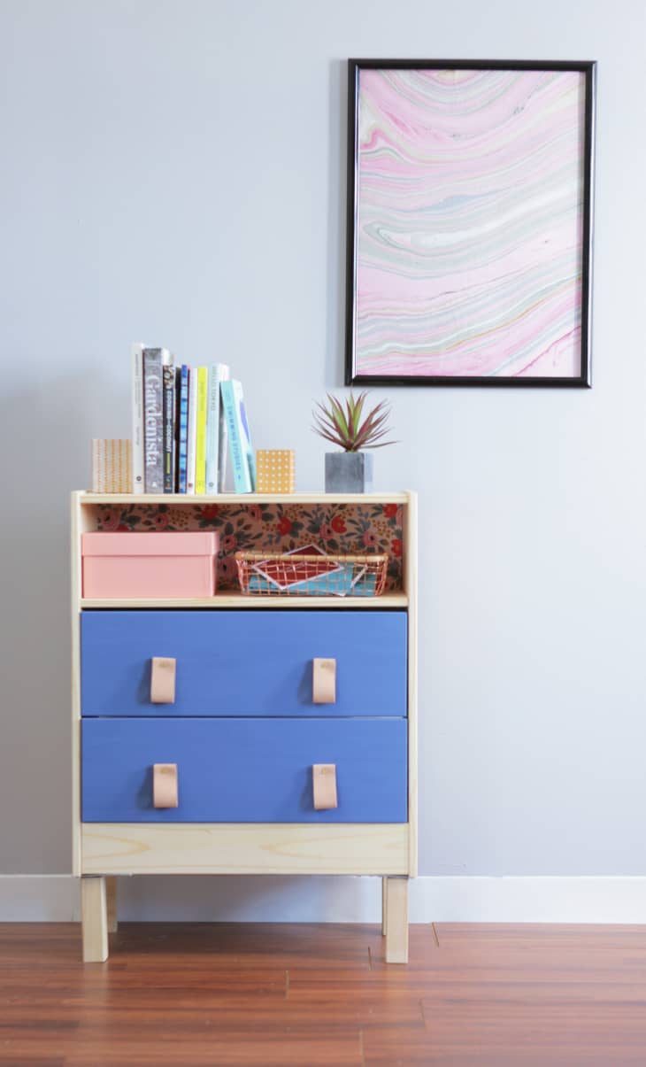 How To IKEA Hack a RAST Dresser: Bone Inlay & Happy Modern | Apartment ...