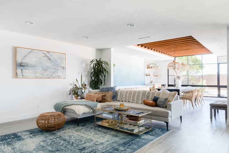 How to Decorate With Poufs - Pouf Design Ideas | Apartment Therapy
