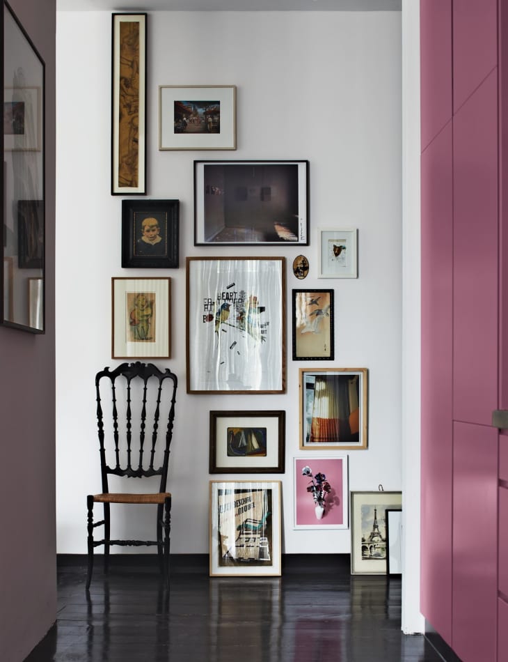 Inspiration for Floor to Ceiling Gallery Walls Apartment Therapy