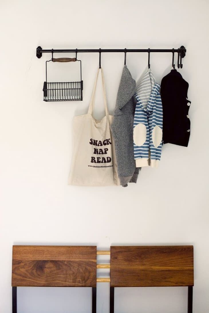 Hanging coats in small spaces sale