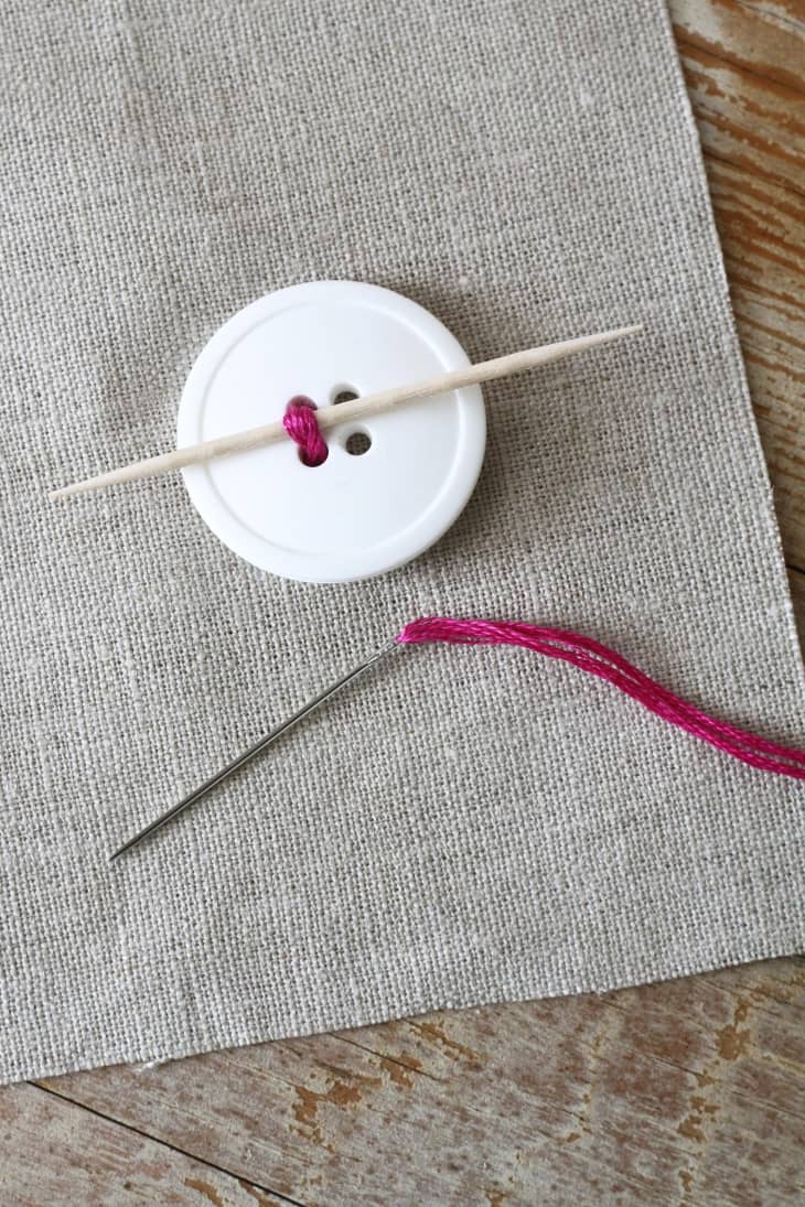 The Best Way to Sew on a Button Apartment Therapy