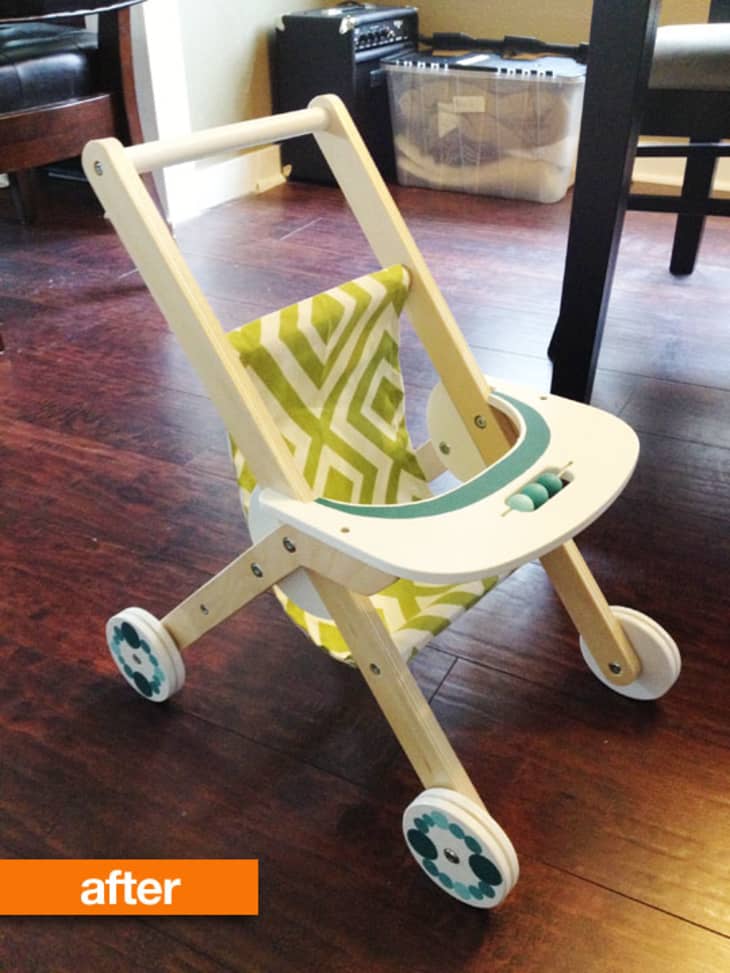 Hape wooden hot sale stroller