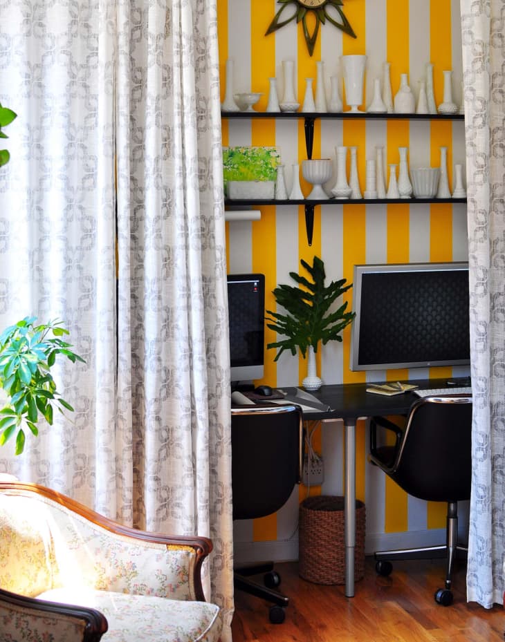 How to Use IKEA KVARTAL Track Curtains In Every Room Apartment Therapy
