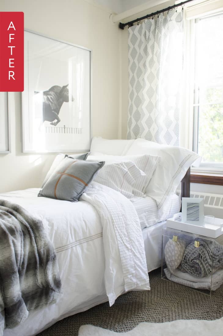 Before and After The Dreamiest of Dreamy Dorm Rooms Apartment Therapy