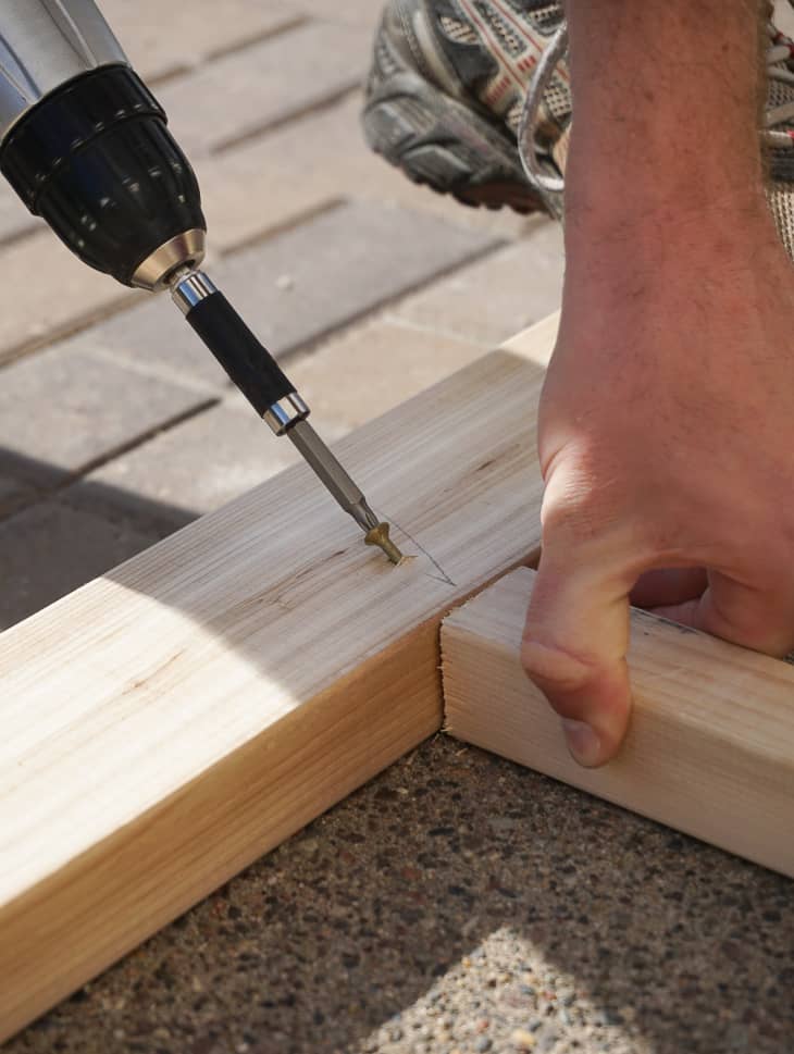 How To Build a Deck Over Ugly Cement Stoop Steps | Apartment Therapy