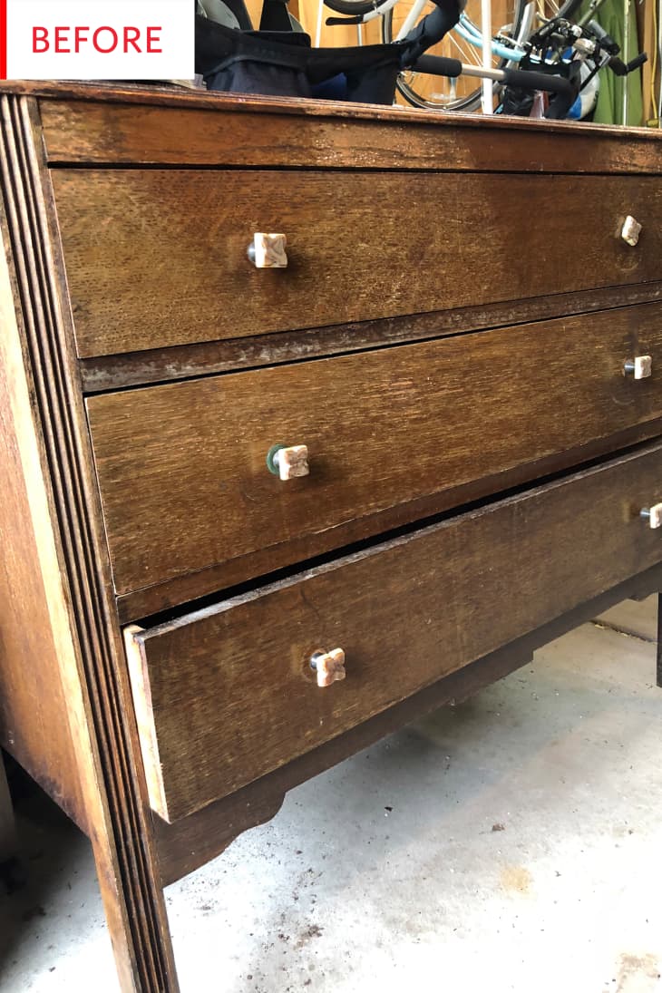 Wood Dresser New Wax Finish Before and After Photos Apartment Therapy