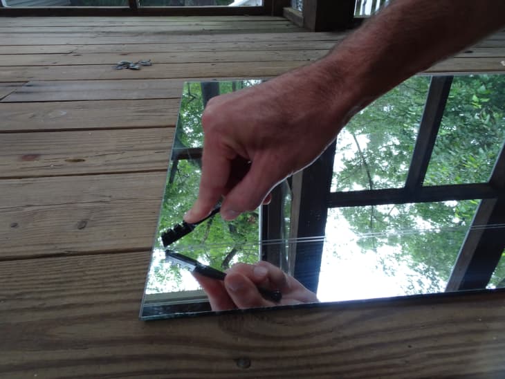 How to Make a Mirror Frame for a FloorLength Mirror Apartment Therapy