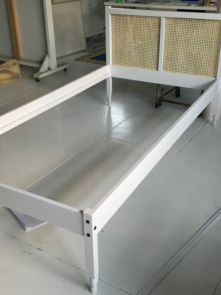 How To Upgrade an IKEA FJELLSE to a Cane Bed Apartment Therapy