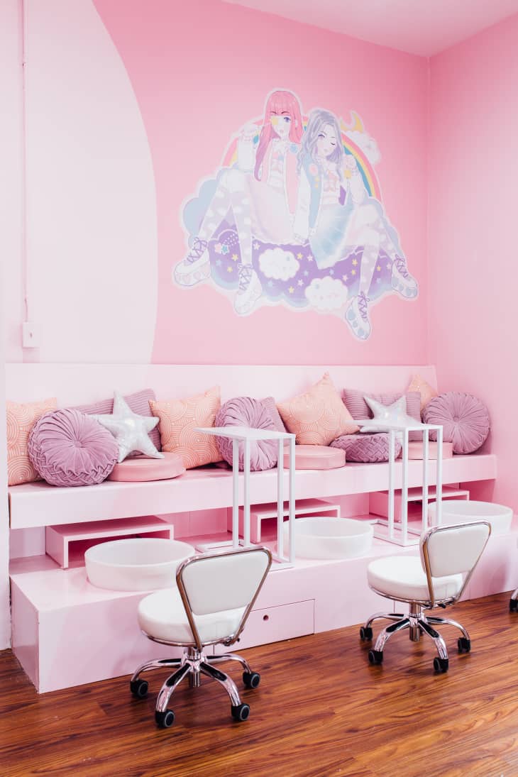 Rainbow House is a Cute Nail Salon Apartment Therapy