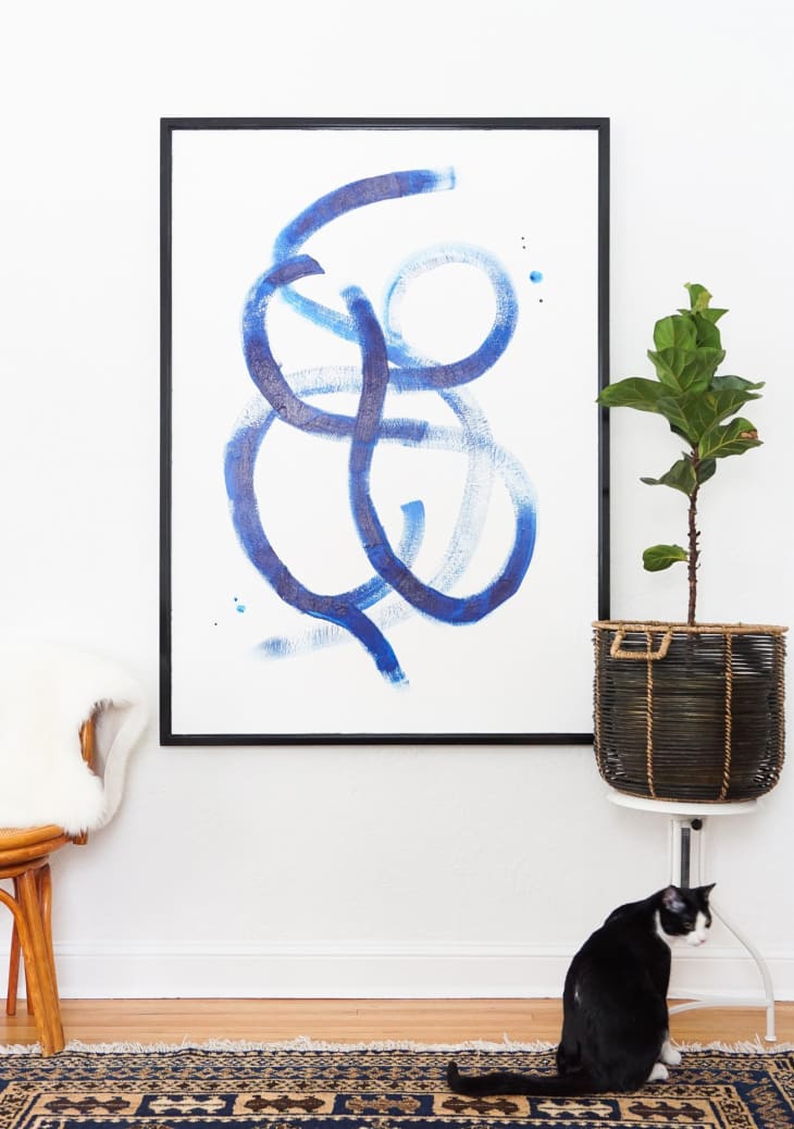 Easy Wall Art Canvas Painting Ideas for Beginners | Apartment Therapy