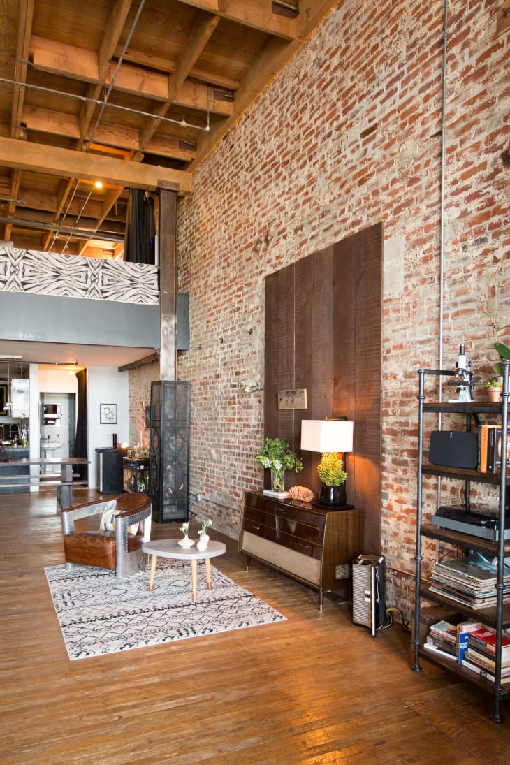 House Tour A Bold, Brick Loft in Downtown LA Apartment Therapy