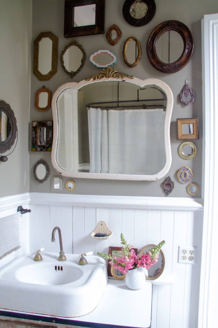 How to Decorate with Vintage Mirrors Apartment Therapy