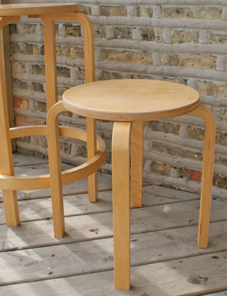 Before & After Rope Wrapped Bar Stools Apartment Therapy