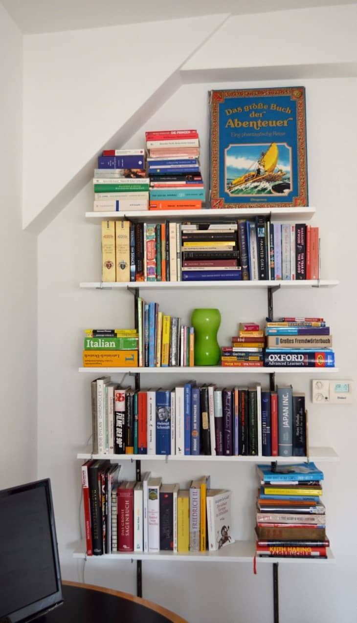 Space Saver Swap Out Bookcases for Builtin Shelving Apartment Therapy