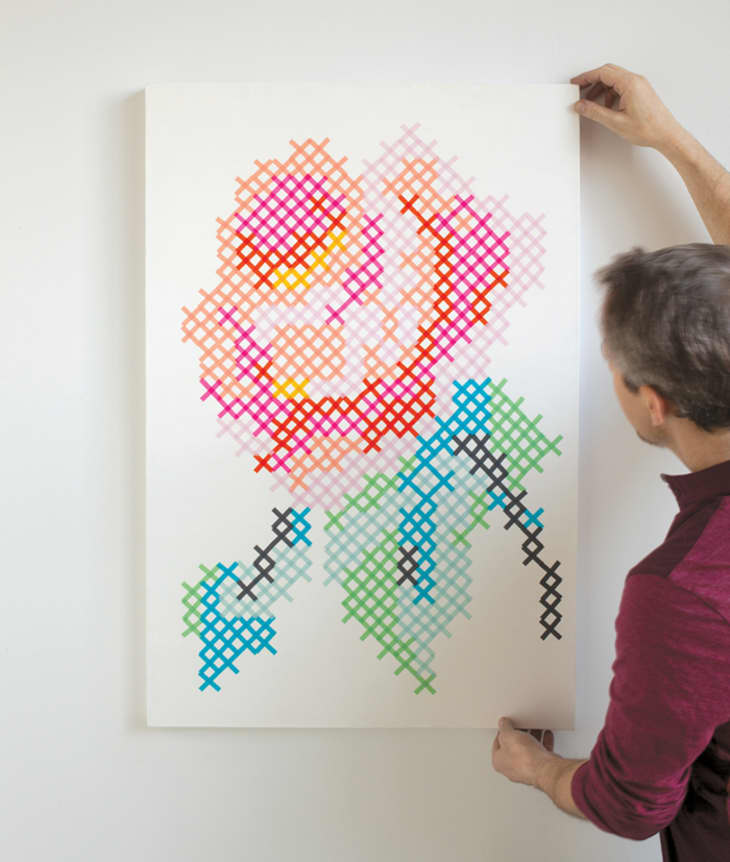 Cool CrossStitch DIYs Apartment Therapy