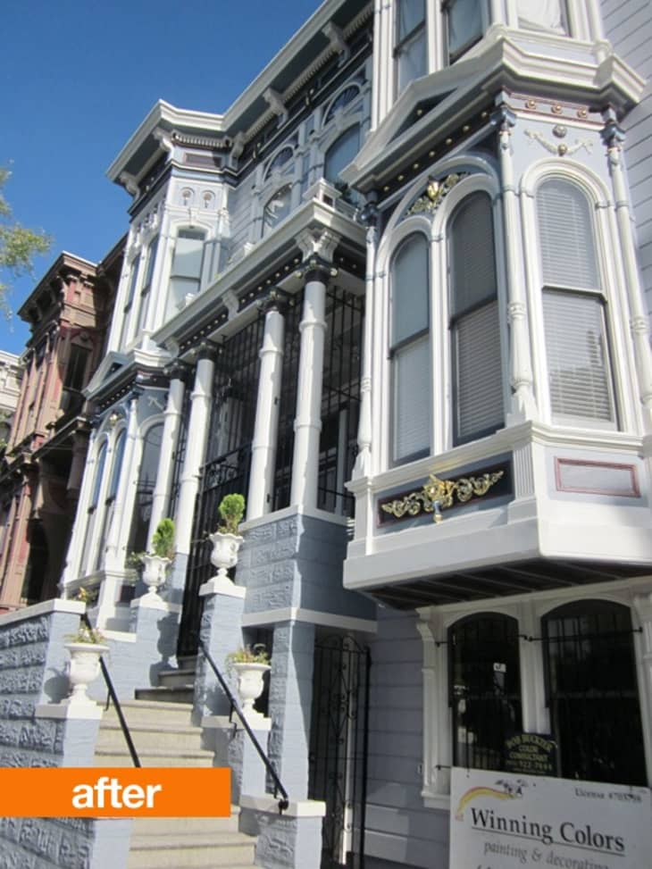 Before & After Painting a San Francisco Victorian Apartment Therapy