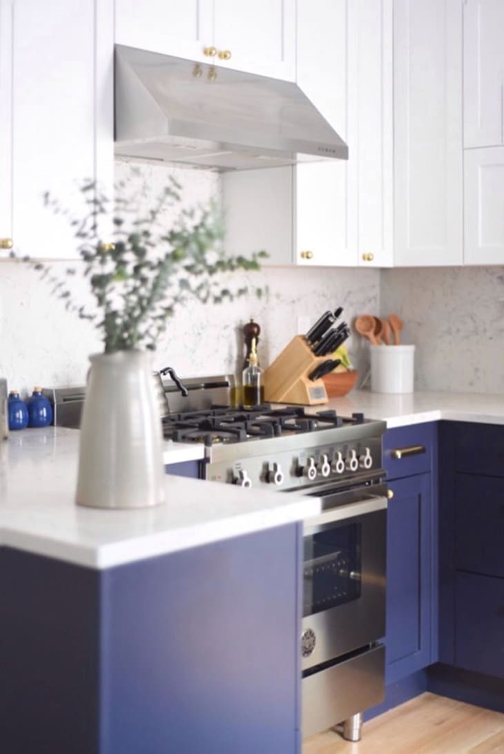 Painting Ideas - Blue Kitchen Cabinet Colors | Apartment Therapy