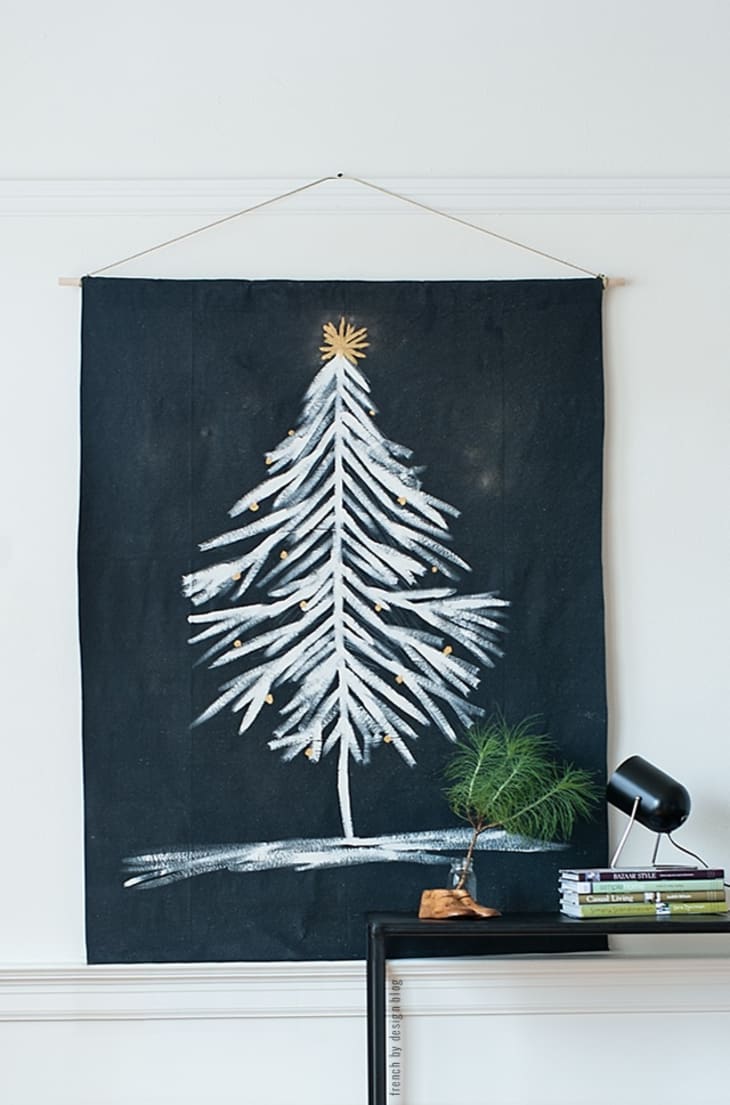 DIY Christmas Trees for Small Spaces | Apartment Therapy