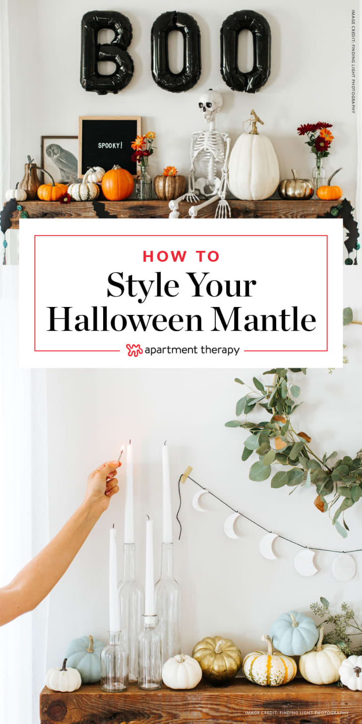 Halloween Decorating Ideas for the Mantel Apartment Therapy