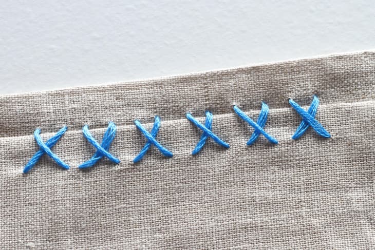 How to Sew Basic Stitches: 6 Stitch Photo Tutorials | Apartment Therapy