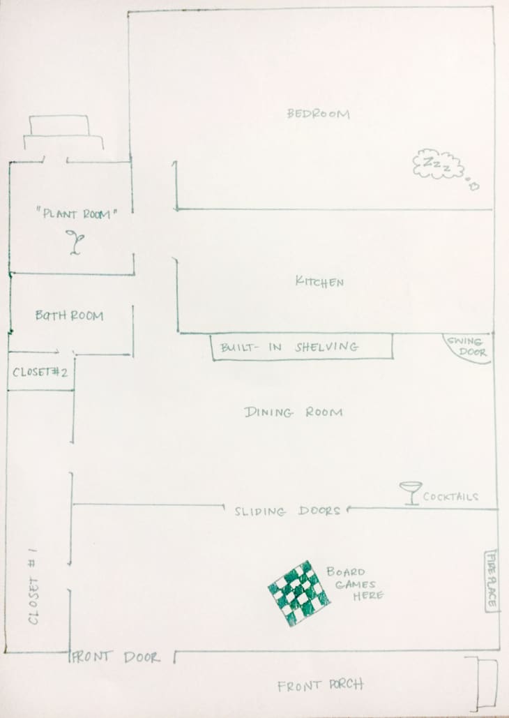 How to Lay Out a Narrow, RailroadStyle Apartment Apartment Therapy