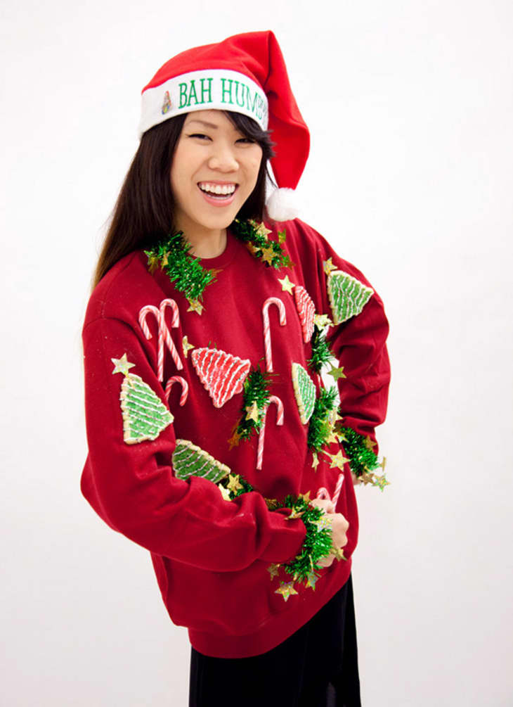 DIY Ugly Christmas Sweaters That Are Funny and Tacky Apartment Therapy