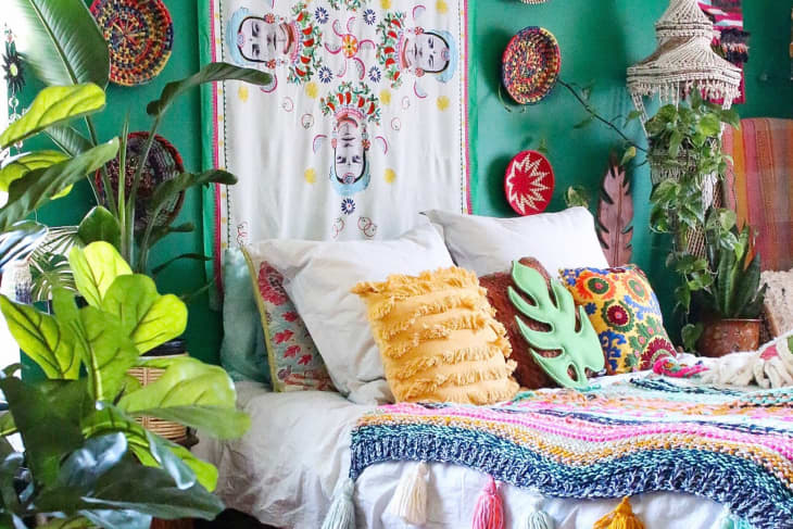 30+ ý tưởng boho bedroom decor ideas Phòng ngủ phong cách Bohemian