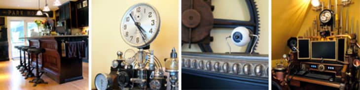 Bruce & Melanie’s Steampunk Victorian | Apartment Therapy