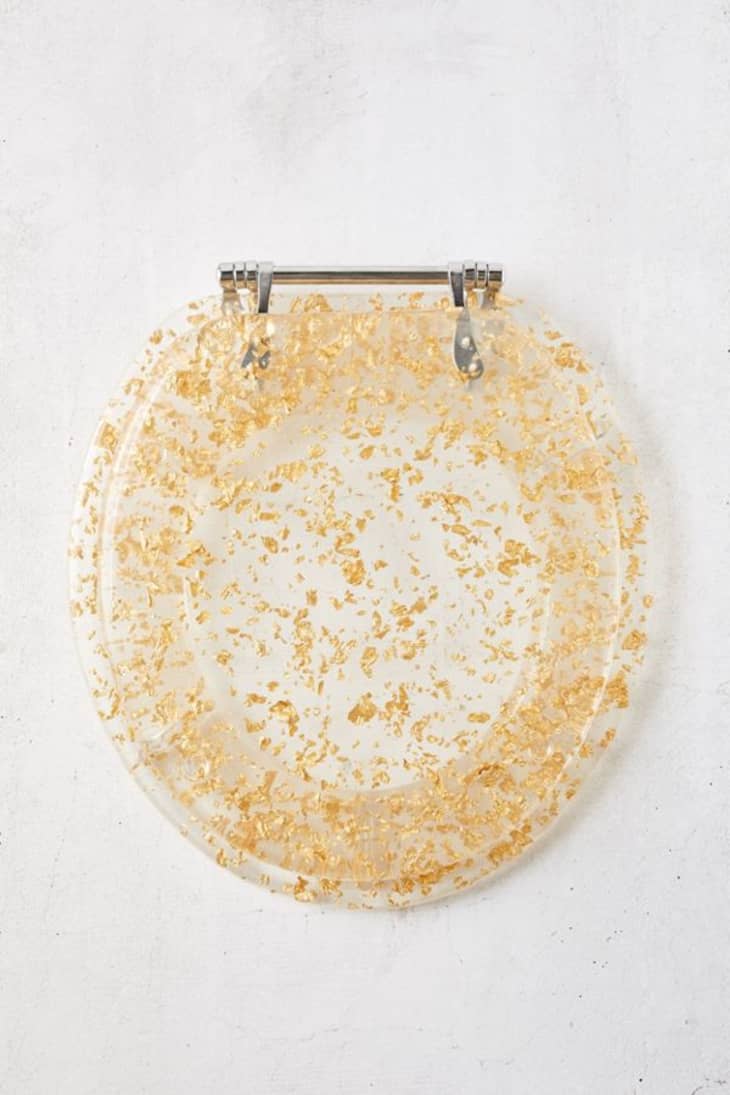 Urban Outfitters Now Sells A GoldFlecked Toilet Seat Apartment Therapy