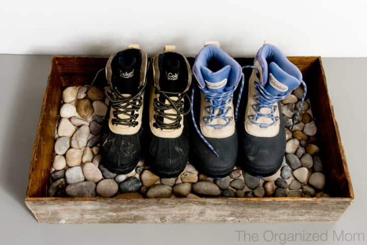 Hiking boot storage deals