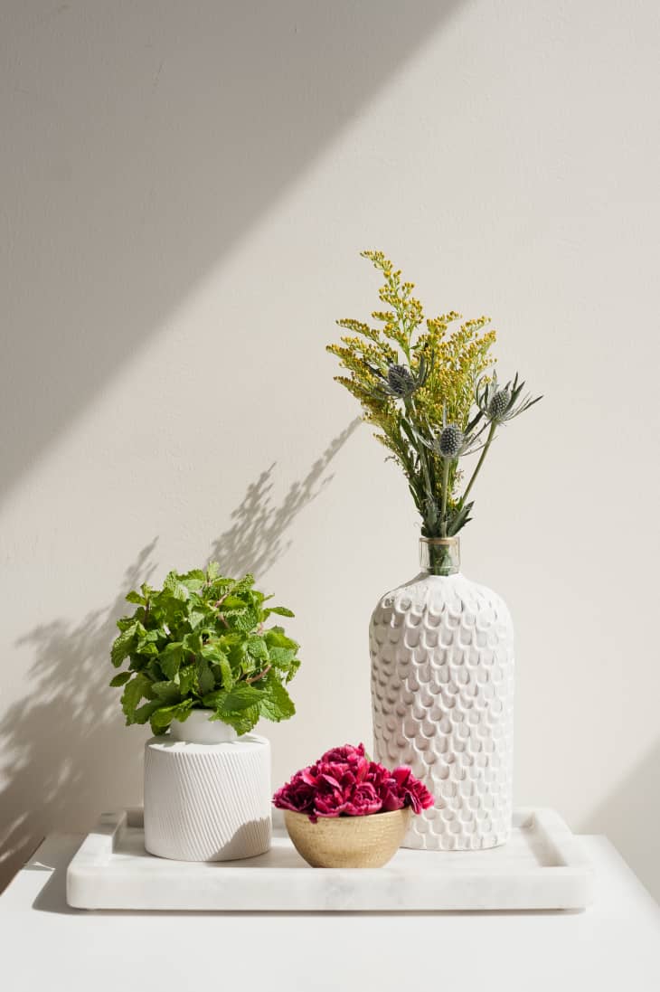 How To Make a Stylish Decanter With Air Dry Clay Apartment Therapy