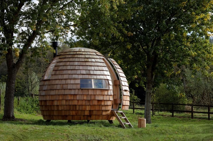 Need an Escape? There’s a (Tiny, Rotating) Backyard Pod for That ...