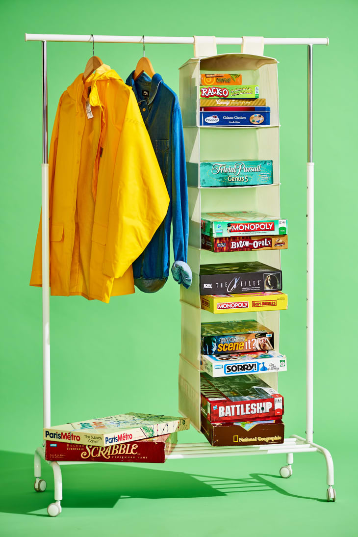 Hanging Closet Organizer Storage Ideas Apartment Therapy