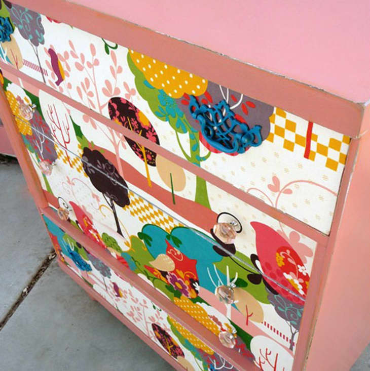 Before & After: Fabric Front Dresser | Apartment Therapy
