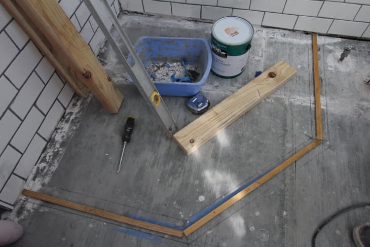 How to Build a Shower Pan | Apartment Therapy