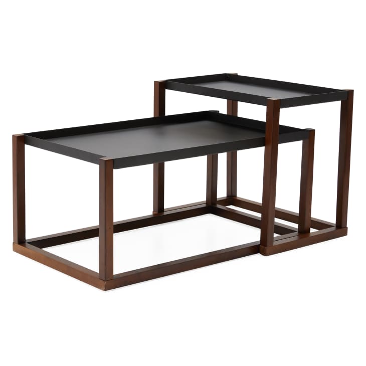 Small Nesting Coffee Tables Amazon Com Xwzjy Modern Nesting End Table
