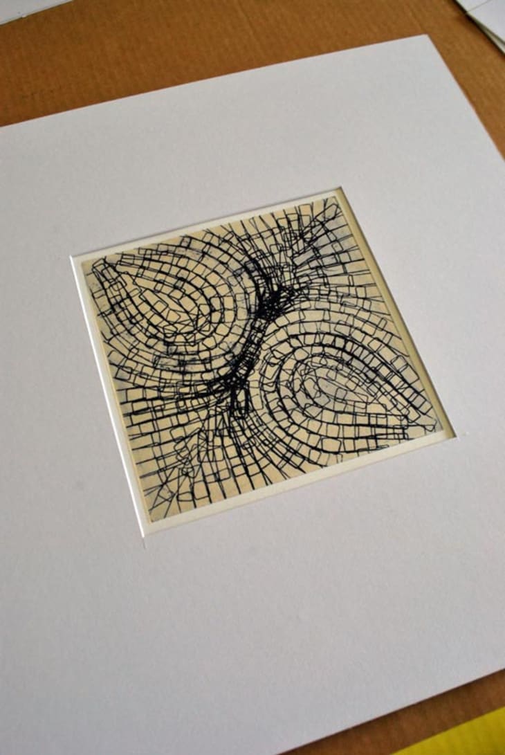 How To Cut a Mat for Framing Artwork Apartment Therapy