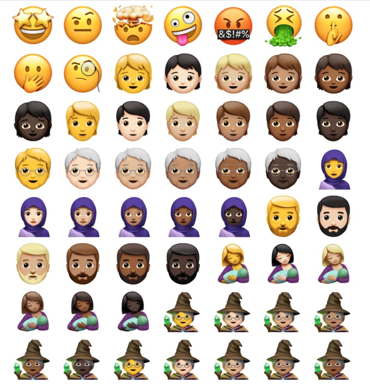 All the New Apple Emojis Are Here (AKA the Only Reason To Update Your ...