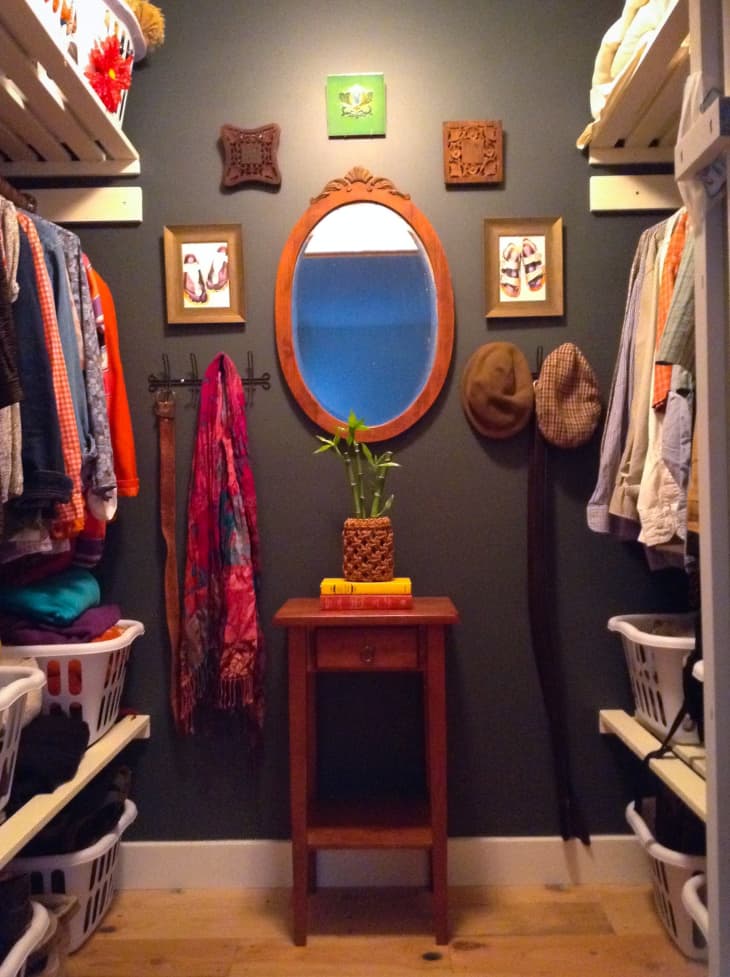Before & After Becky’s Brilliant BasketBased DIY Closet Organizer