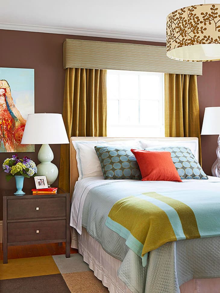 Use Mirrors Bedroom Decorating Ideas Bed In Front Of Window