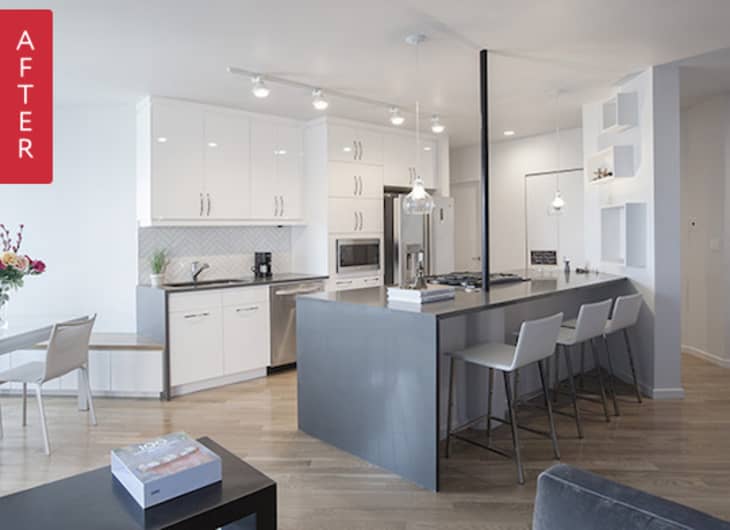 Before & After An NYC Kitchen Opens Up Apartment Therapy