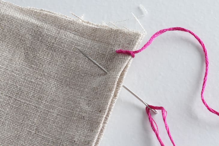 How to Sew Basic Stitches: 6 Stitch Photo Tutorials | Apartment Therapy