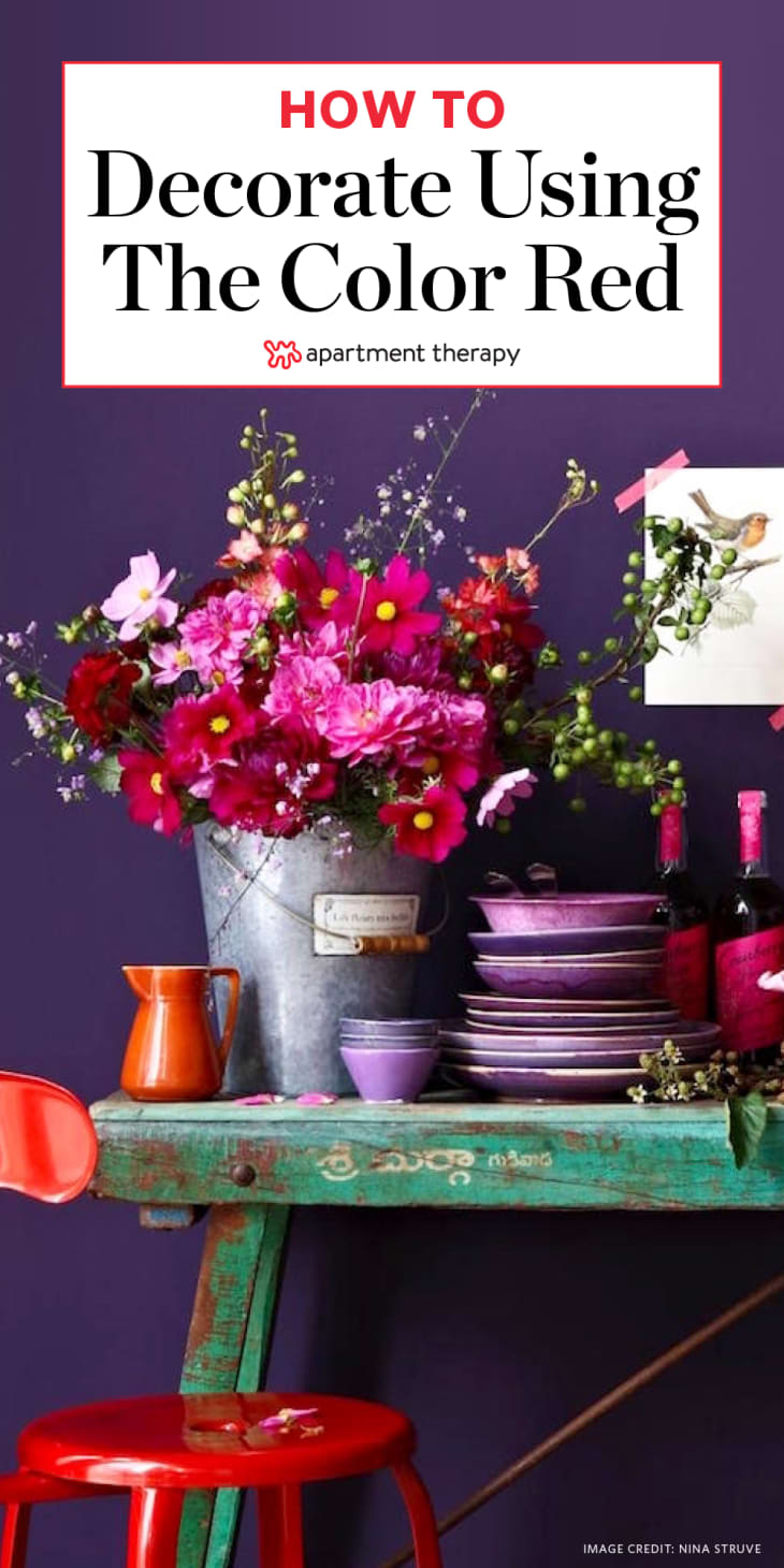8 Ideas for How to Decorate With Red Apartment Therapy