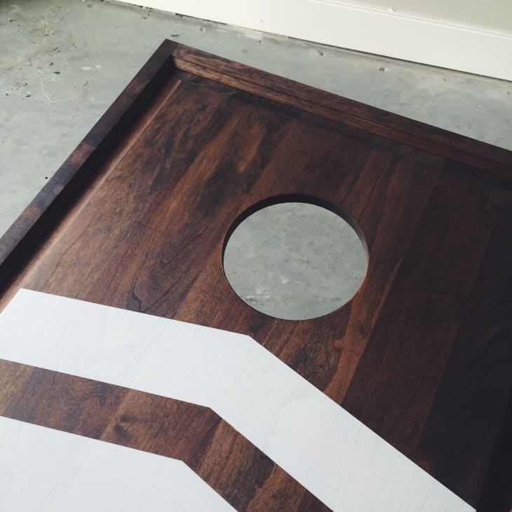 This Handmade Modern Bean Bag Toss Set Is Perfect For Summer Apartment Therapy