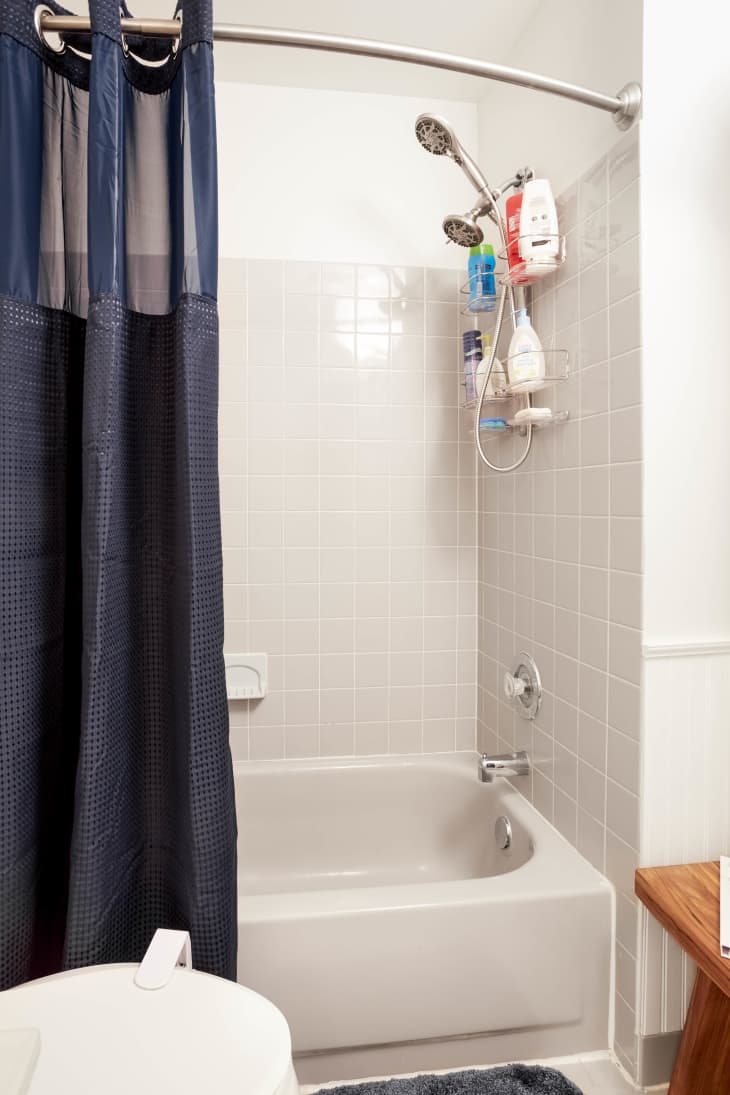 Weekend Upgrade Jenna’s BlahtoSpa Shower Upgrade Apartment Therapy